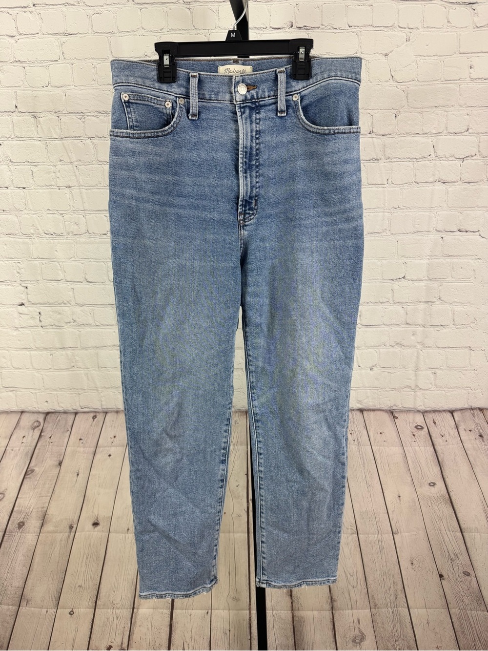 Madewell Perfect Vintage Cropped Straight Leg Jeans Size 30